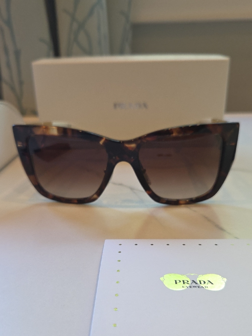 Prada Special Collection Sunglasses Full Inclusion Pristine Condition